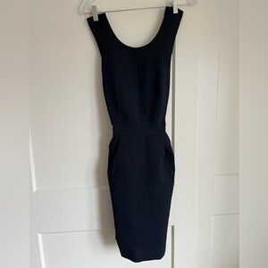 Navy Club Monaco Sleeveless Dress